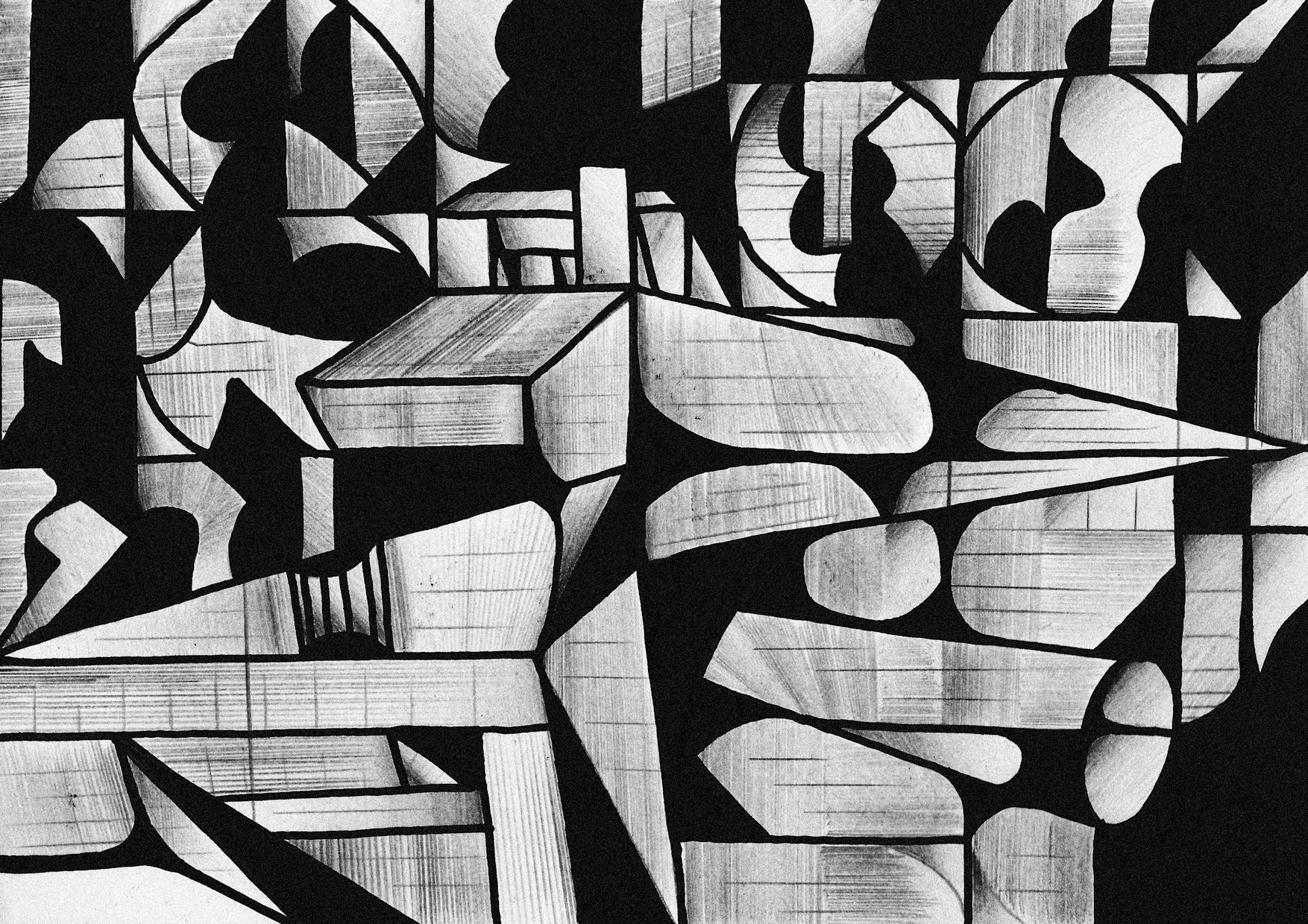 Rysunek abstrakcyjny numer 4